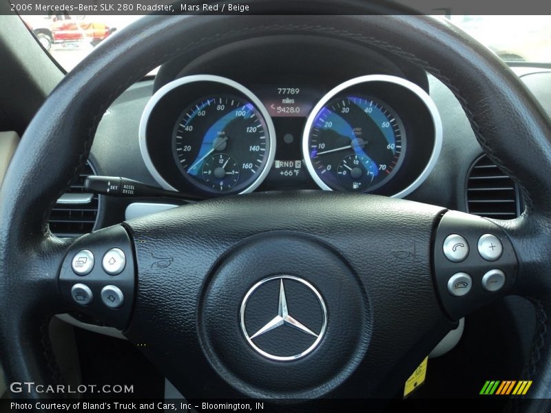 Mars Red / Beige 2006 Mercedes-Benz SLK 280 Roadster