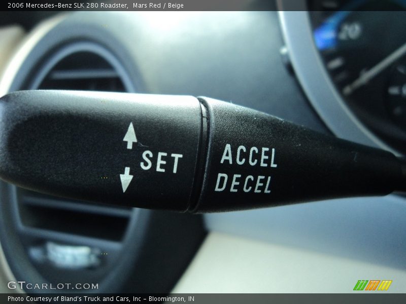 Mars Red / Beige 2006 Mercedes-Benz SLK 280 Roadster