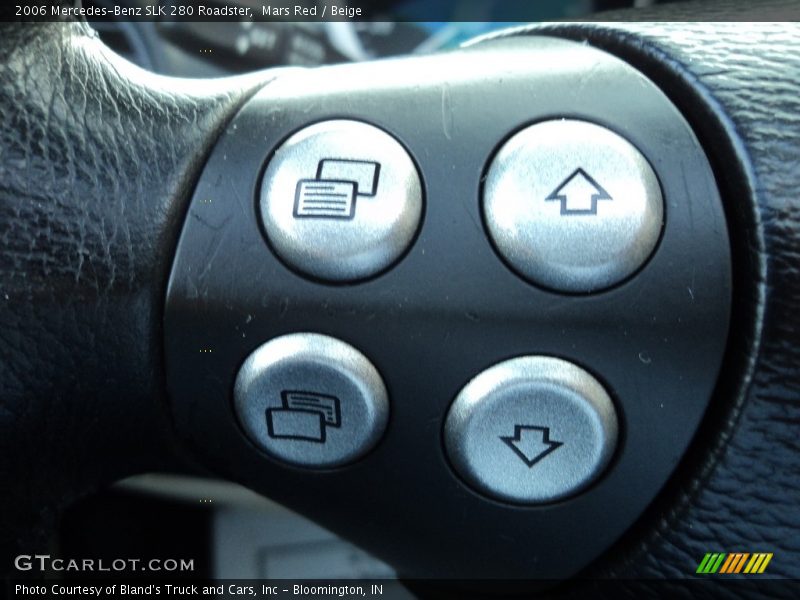 Mars Red / Beige 2006 Mercedes-Benz SLK 280 Roadster