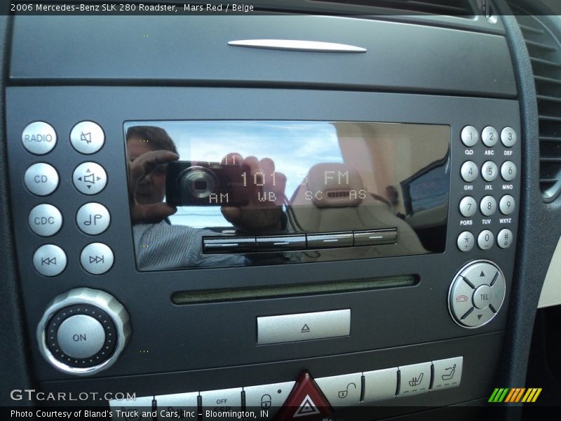 Mars Red / Beige 2006 Mercedes-Benz SLK 280 Roadster