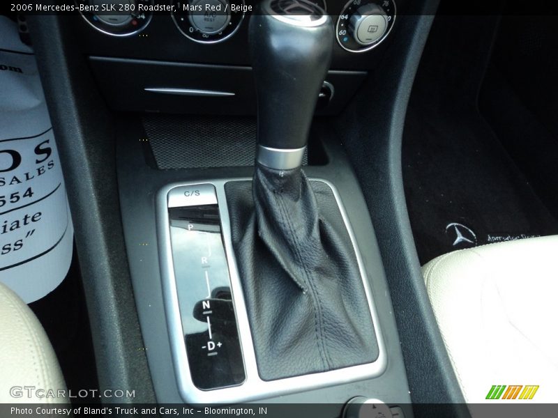 Mars Red / Beige 2006 Mercedes-Benz SLK 280 Roadster