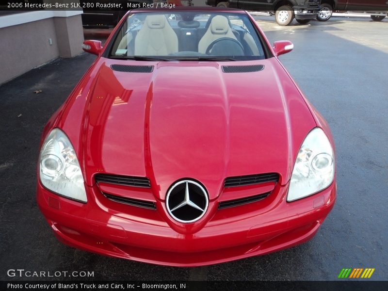 Mars Red / Beige 2006 Mercedes-Benz SLK 280 Roadster