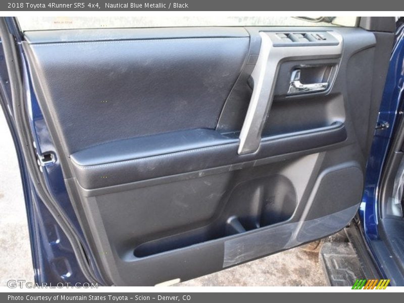 Nautical Blue Metallic / Black 2018 Toyota 4Runner SR5 4x4