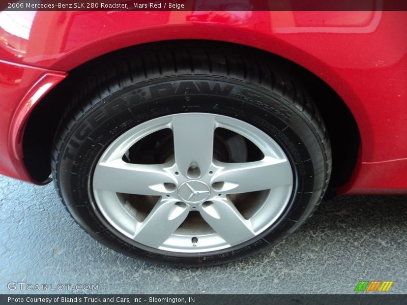 Mars Red / Beige 2006 Mercedes-Benz SLK 280 Roadster