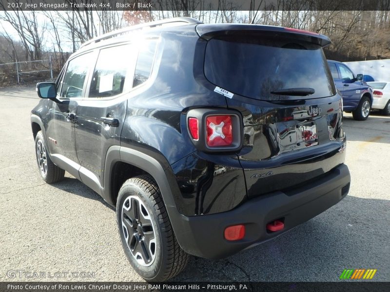 Black / Black 2017 Jeep Renegade Trailhawk 4x4