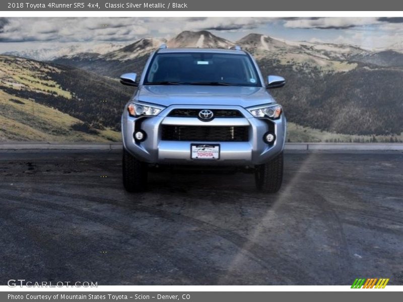 Classic Silver Metallic / Black 2018 Toyota 4Runner SR5 4x4