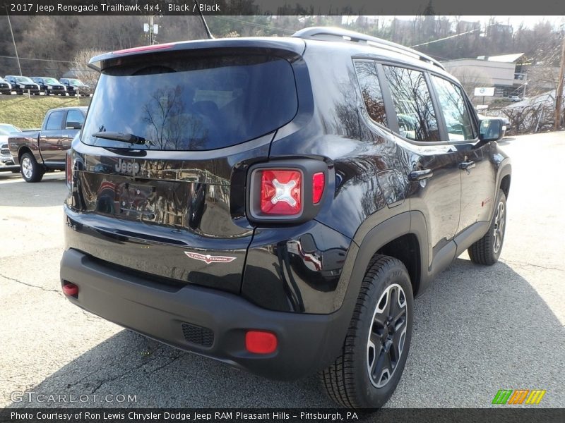 Black / Black 2017 Jeep Renegade Trailhawk 4x4