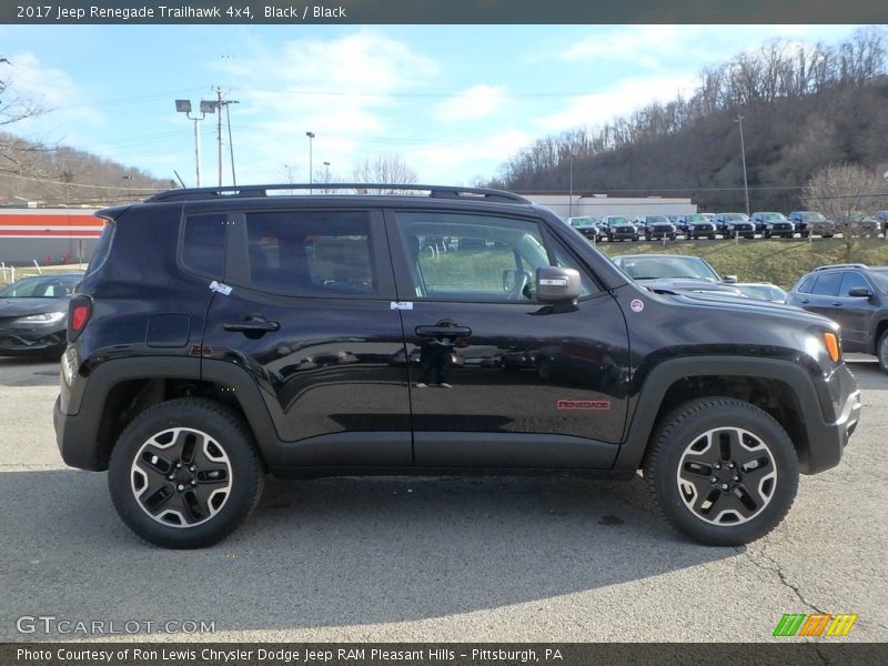 Black / Black 2017 Jeep Renegade Trailhawk 4x4