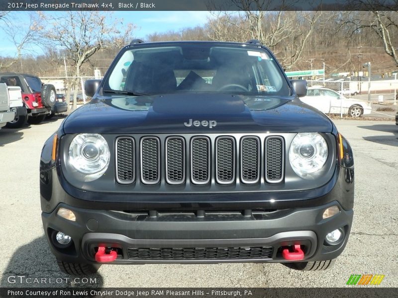 Black / Black 2017 Jeep Renegade Trailhawk 4x4