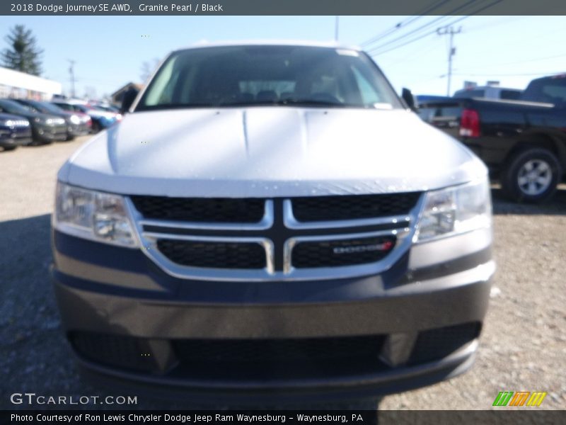 Granite Pearl / Black 2018 Dodge Journey SE AWD