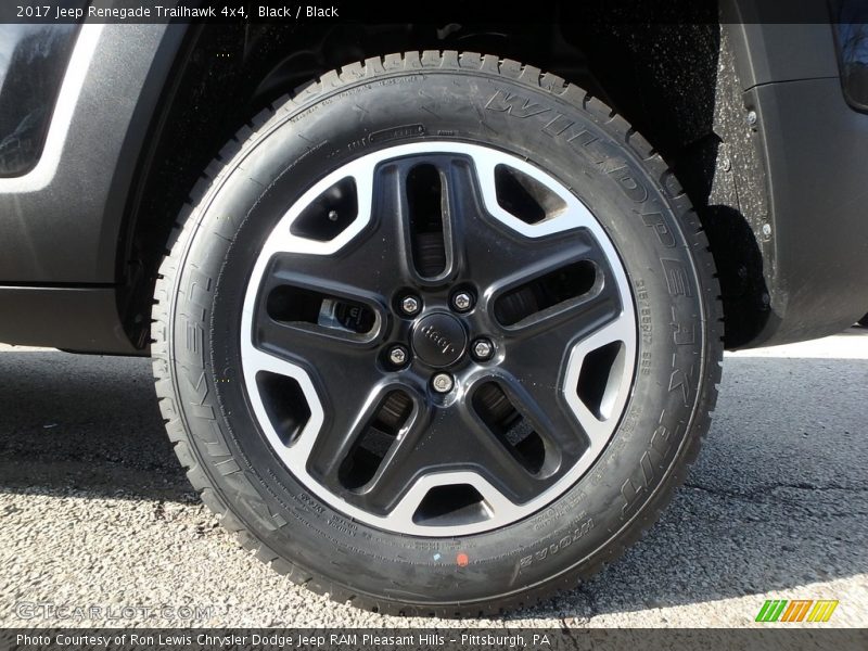 Black / Black 2017 Jeep Renegade Trailhawk 4x4
