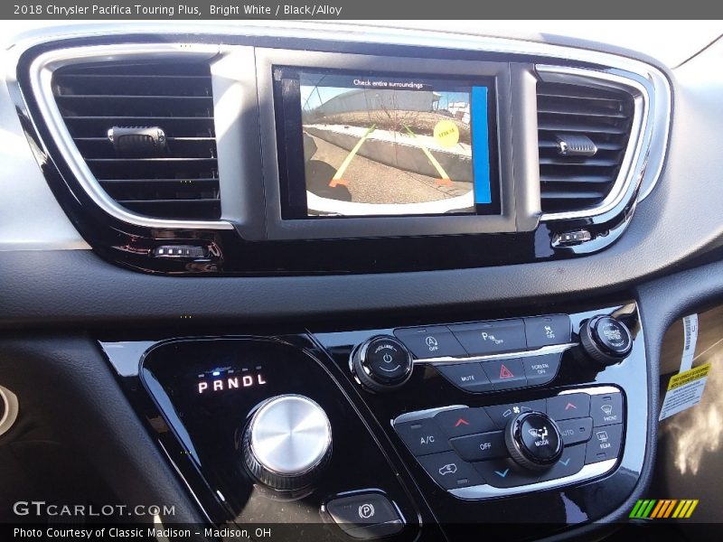 Bright White / Black/Alloy 2018 Chrysler Pacifica Touring Plus