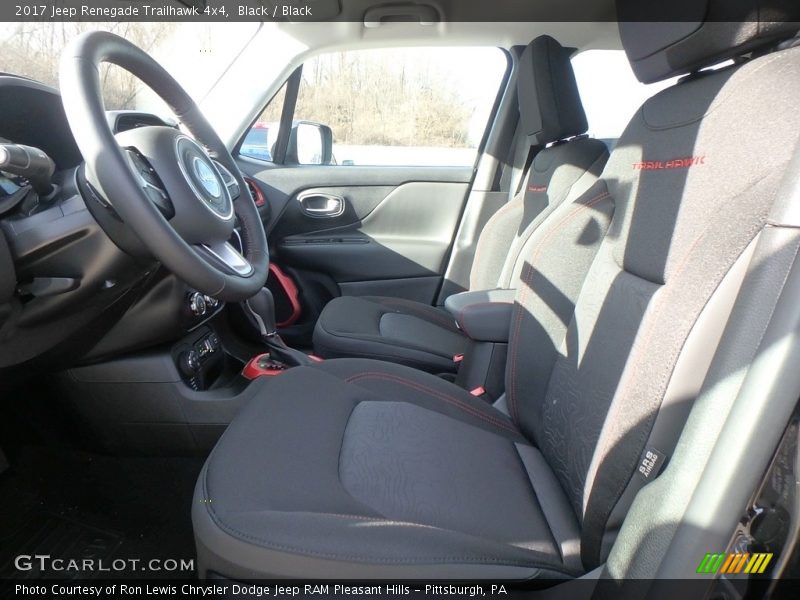 Black / Black 2017 Jeep Renegade Trailhawk 4x4