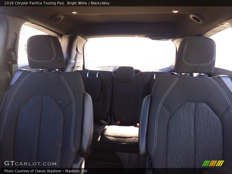 Bright White / Black/Alloy 2018 Chrysler Pacifica Touring Plus
