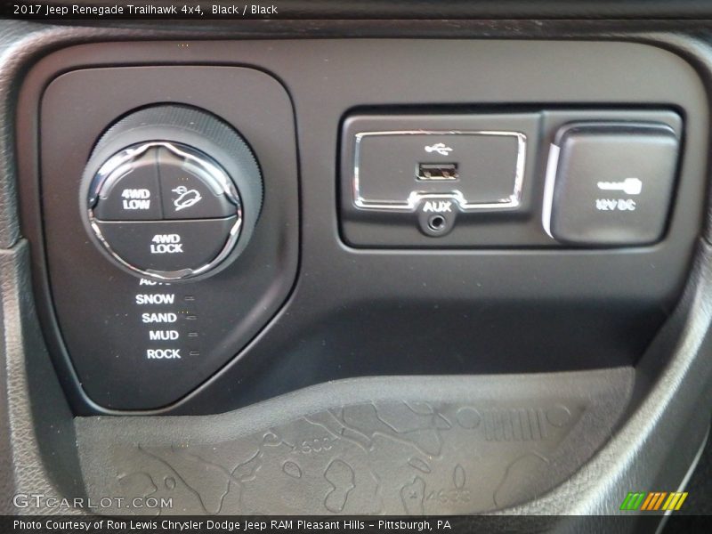 Black / Black 2017 Jeep Renegade Trailhawk 4x4