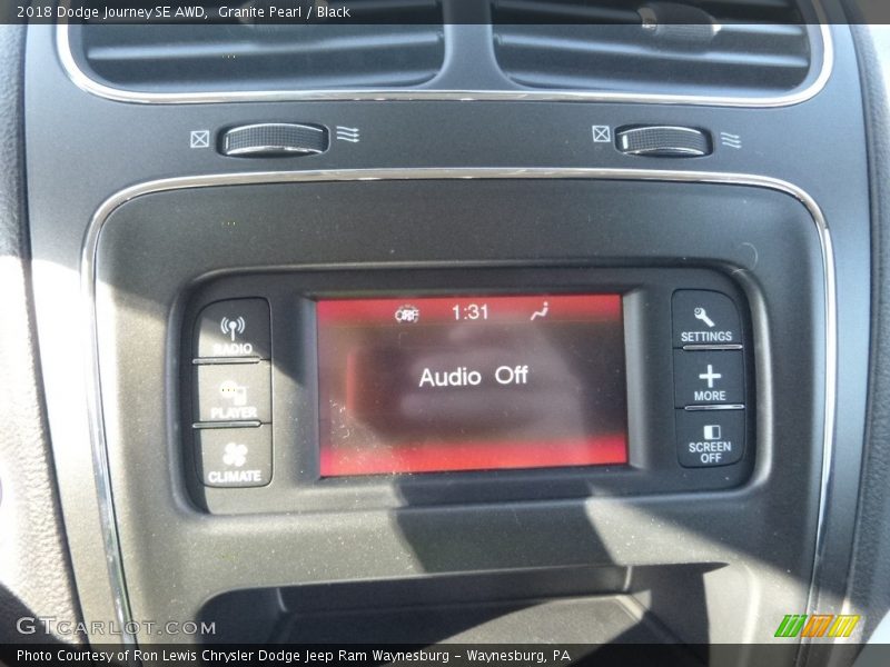 Granite Pearl / Black 2018 Dodge Journey SE AWD