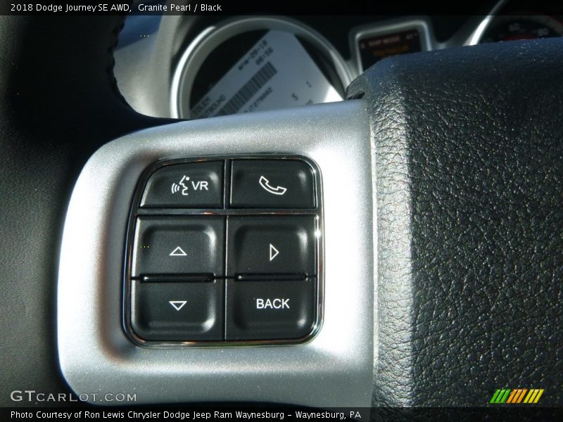 Granite Pearl / Black 2018 Dodge Journey SE AWD