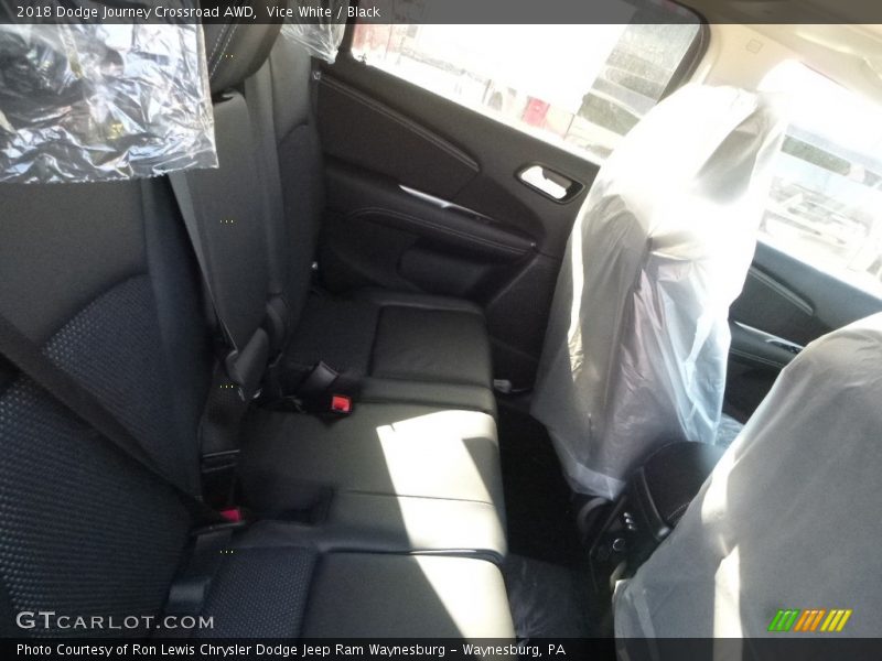 Vice White / Black 2018 Dodge Journey Crossroad AWD