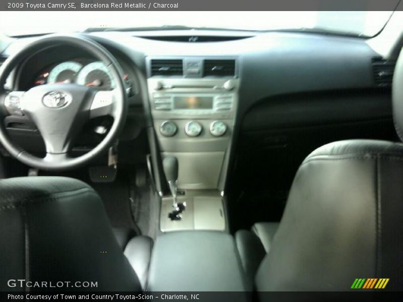 Barcelona Red Metallic / Charcoal 2009 Toyota Camry SE
