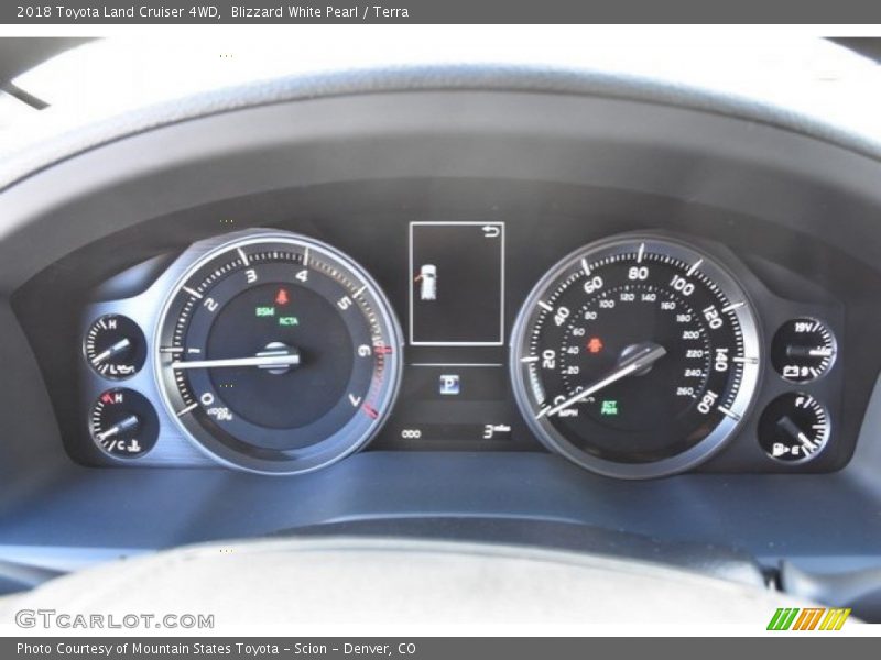 Blizzard White Pearl / Terra 2018 Toyota Land Cruiser 4WD