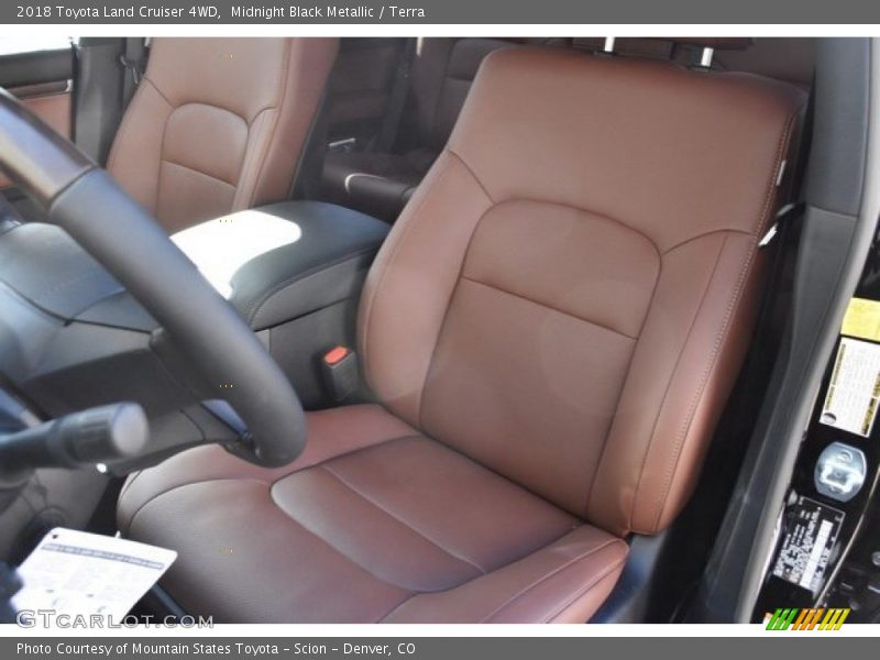 Midnight Black Metallic / Terra 2018 Toyota Land Cruiser 4WD