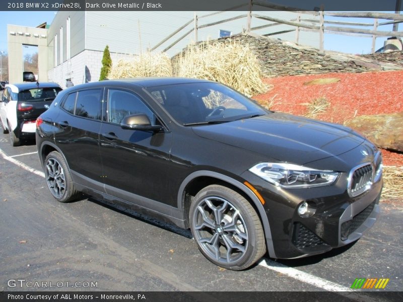 Dark Olive Metallic / Black 2018 BMW X2 xDrive28i