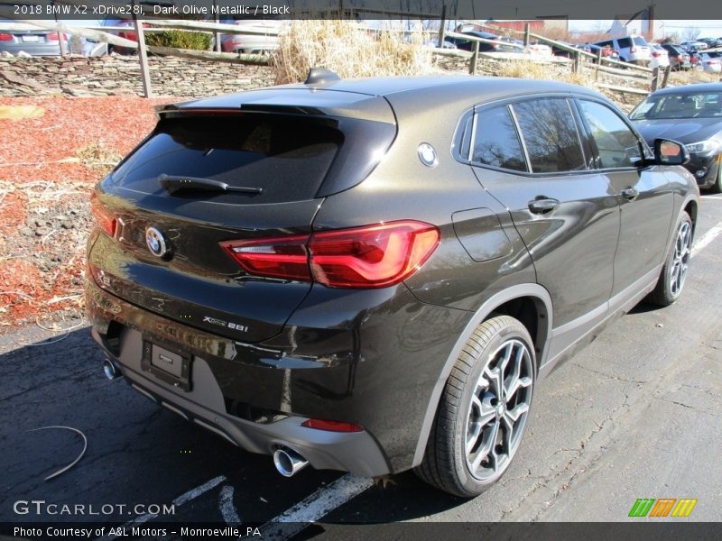 Dark Olive Metallic / Black 2018 BMW X2 xDrive28i
