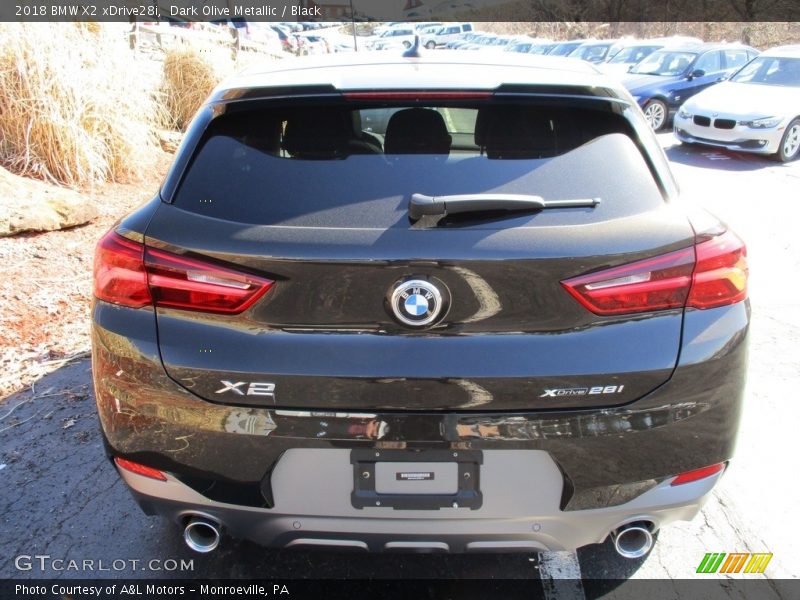 Dark Olive Metallic / Black 2018 BMW X2 xDrive28i