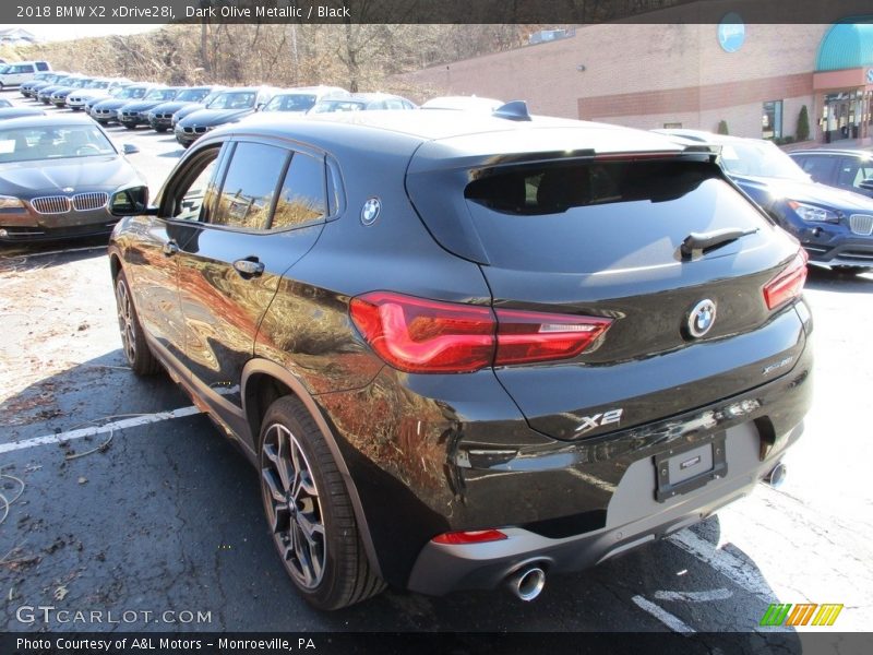 Dark Olive Metallic / Black 2018 BMW X2 xDrive28i