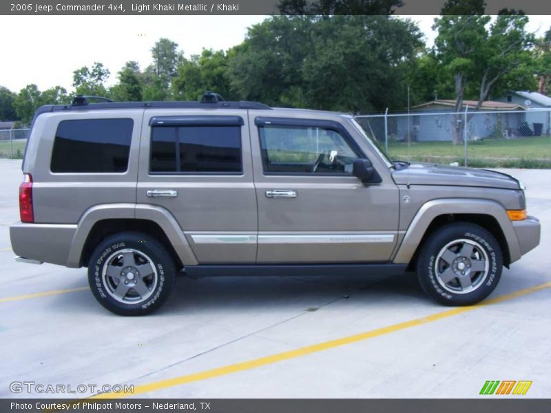 Light Khaki Metallic / Khaki 2006 Jeep Commander 4x4