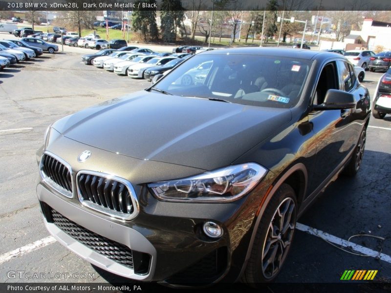 Dark Olive Metallic / Black 2018 BMW X2 xDrive28i