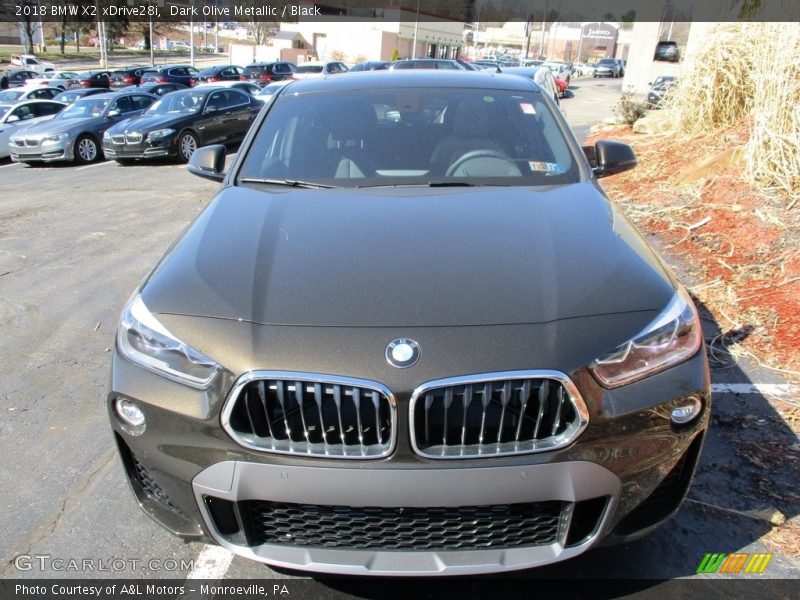 Dark Olive Metallic / Black 2018 BMW X2 xDrive28i