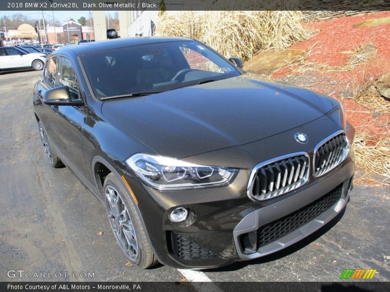 Dark Olive Metallic / Black 2018 BMW X2 xDrive28i