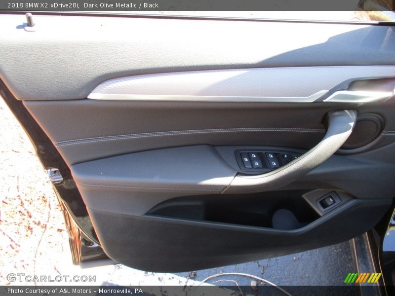 Dark Olive Metallic / Black 2018 BMW X2 xDrive28i