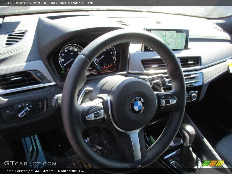Dark Olive Metallic / Black 2018 BMW X2 xDrive28i