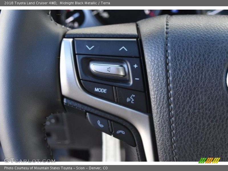 Midnight Black Metallic / Terra 2018 Toyota Land Cruiser 4WD