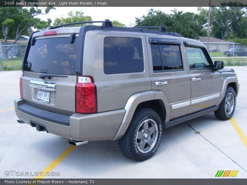 Light Khaki Metallic / Khaki 2006 Jeep Commander 4x4