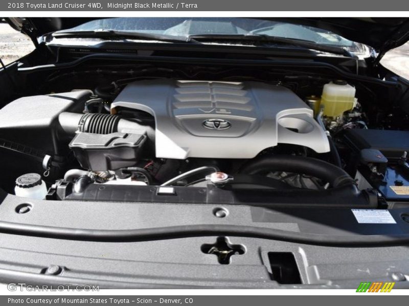 Midnight Black Metallic / Terra 2018 Toyota Land Cruiser 4WD