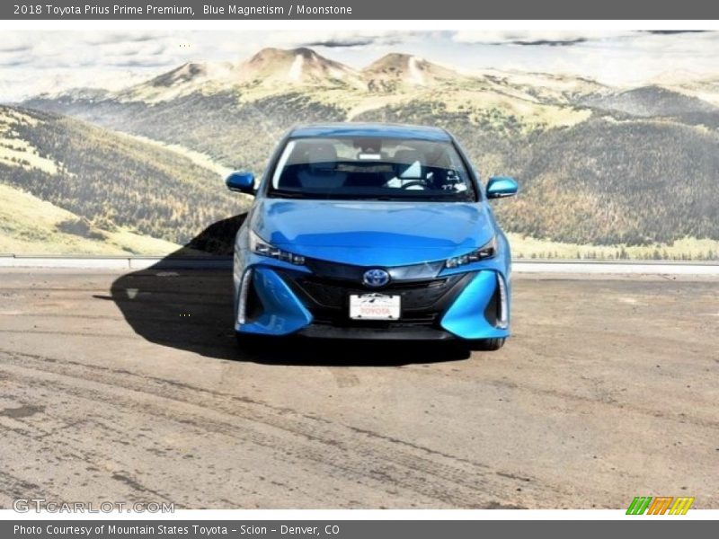 Blue Magnetism / Moonstone 2018 Toyota Prius Prime Premium