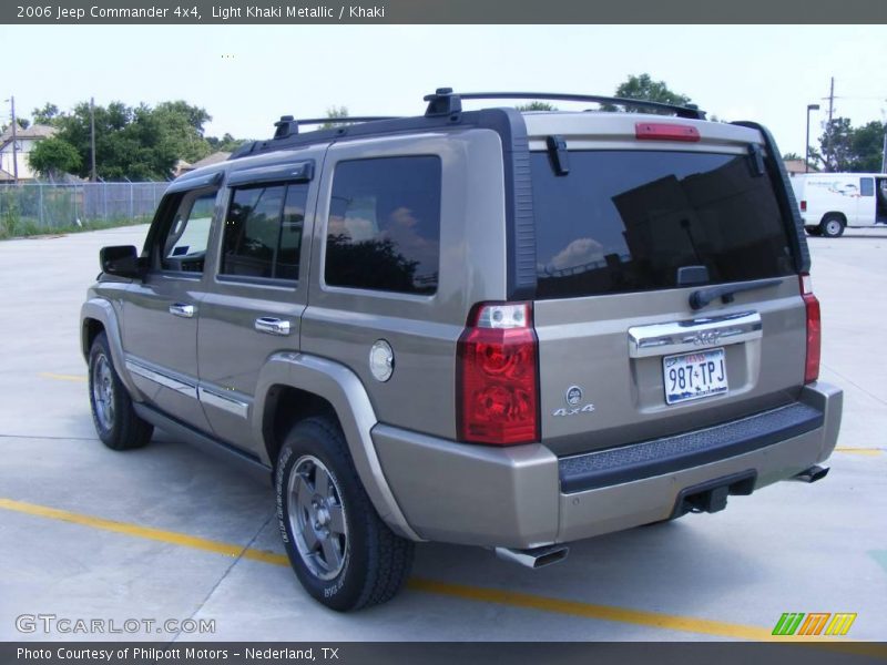 Light Khaki Metallic / Khaki 2006 Jeep Commander 4x4