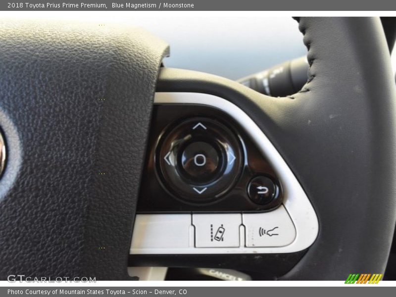 Controls of 2018 Prius Prime Premium