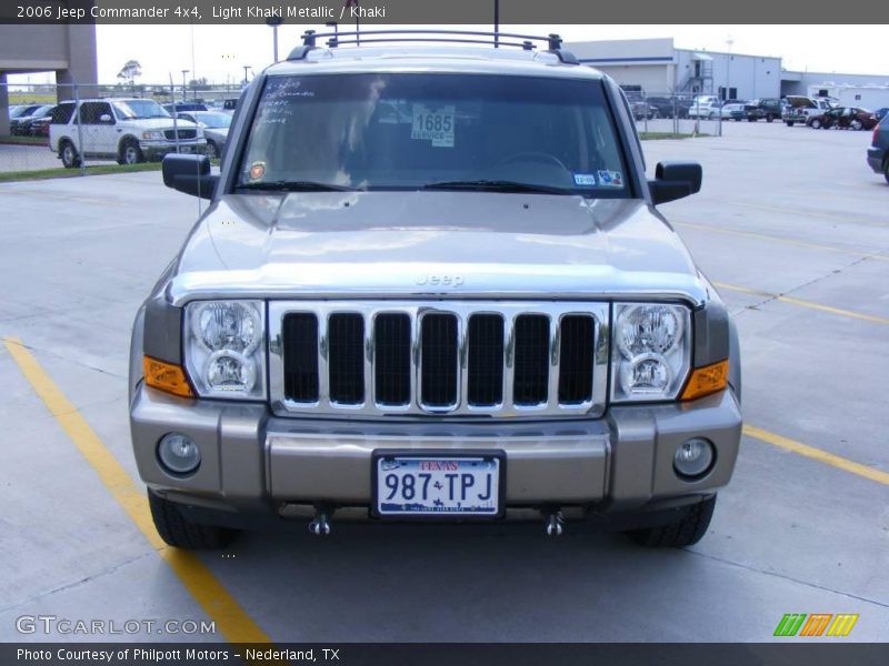 Light Khaki Metallic / Khaki 2006 Jeep Commander 4x4