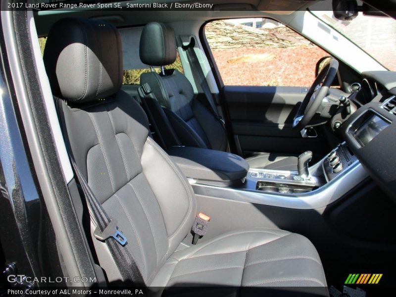 Santorini Black / Ebony/Ebony 2017 Land Rover Range Rover Sport SE