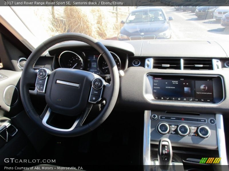 Santorini Black / Ebony/Ebony 2017 Land Rover Range Rover Sport SE