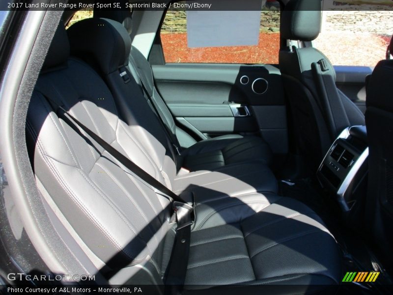 Santorini Black / Ebony/Ebony 2017 Land Rover Range Rover Sport SE