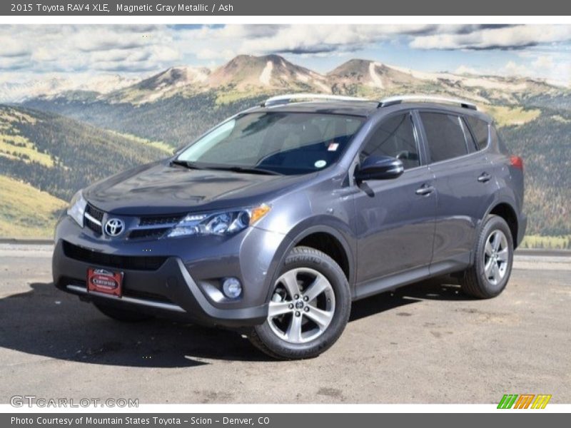 Magnetic Gray Metallic / Ash 2015 Toyota RAV4 XLE