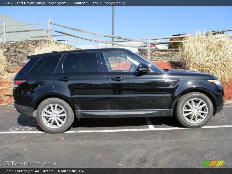 Santorini Black / Ebony/Ebony 2017 Land Rover Range Rover Sport SE