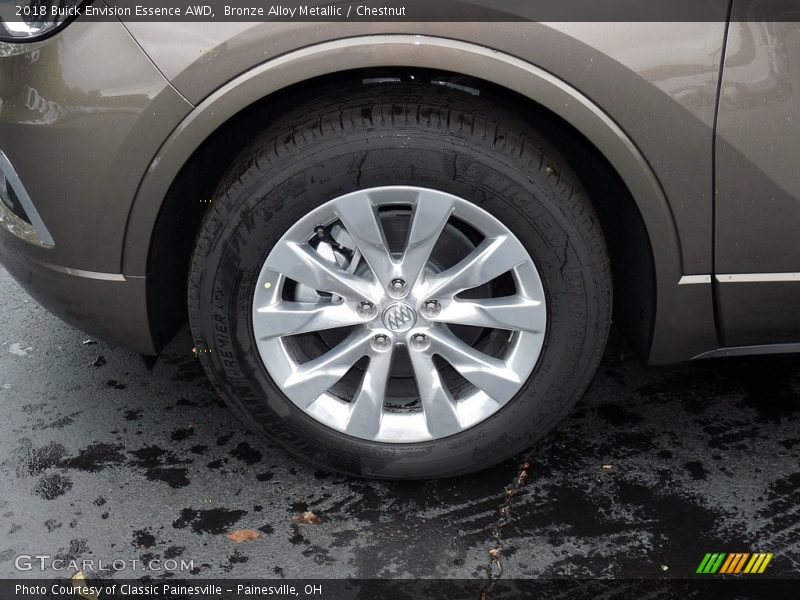 Bronze Alloy Metallic / Chestnut 2018 Buick Envision Essence AWD