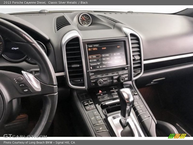 Classic Silver Metallic / Black 2013 Porsche Cayenne Diesel