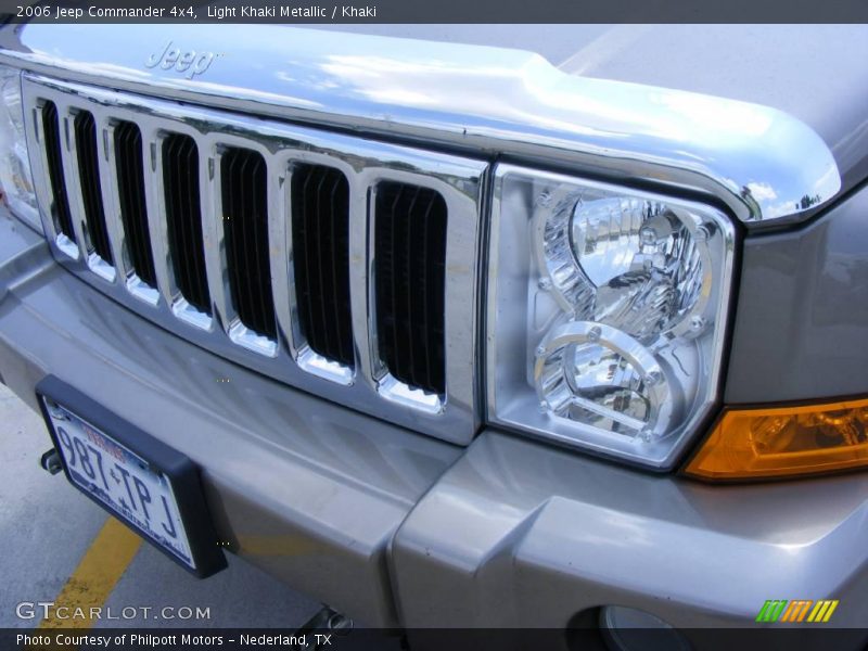 Light Khaki Metallic / Khaki 2006 Jeep Commander 4x4
